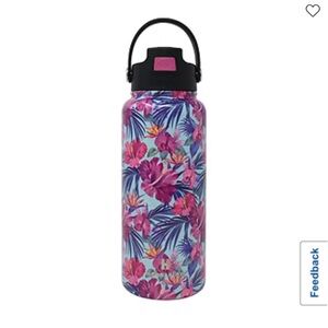 Hydraflow Hybrid 34oz Triple Wall Vacuum Insulated Bottle with Flip Straw